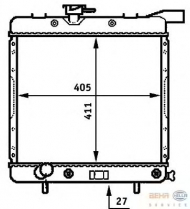 Теплообменник BEHR HELLA SERVICE 8MK 376 707-611