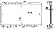 Теплообменник BEHR HELLA SERVICE 8MK 376 708-151