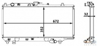 Теплообменник BEHR HELLA SERVICE 8MK 376 708-291
