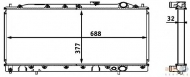 Теплообменник BEHR HELLA SERVICE 8MK 376 708-331