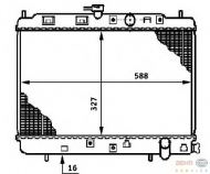Теплообменник BEHR HELLA SERVICE 8MK 376 708-561