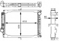 Теплообменник BEHR HELLA SERVICE 8MK 376 709-321