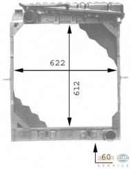 Теплообменник BEHR HELLA SERVICE 8MK 376 709-401