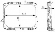 Теплообменник BEHR HELLA SERVICE 8MK 376 709-701