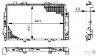 Теплообменник BEHR HELLA SERVICE 8MK 376 711-171