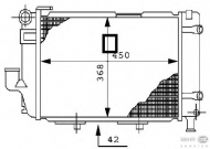 Теплообменник BEHR HELLA SERVICE 8MK 376 711-361