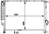 Теплообменник BEHR HELLA SERVICE 8MK 376 712-211