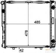 Теплообменник BEHR HELLA SERVICE 8MK 376 712-441