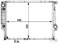 Теплообменник BEHR HELLA SERVICE 8MK 376 713-091