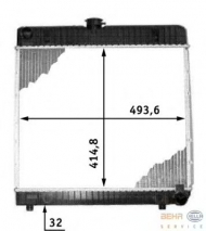 Теплообменник BEHR HELLA SERVICE 8MK 376 713-211