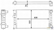 Теплообменник BEHR HELLA SERVICE 8MK 376 713-421