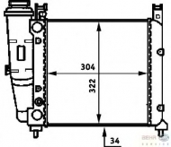 Теплообменник BEHR HELLA SERVICE 8MK 376 713-501