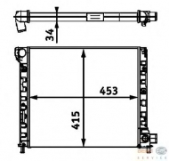 Теплообменник BEHR HELLA SERVICE 8MK 376 713-701