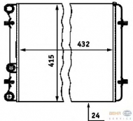 Теплообменник BEHR HELLA SERVICE 8MK 376 713-771