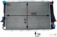 Теплообменник BEHR HELLA SERVICE 8MK 376 714-001