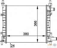 Теплообменник BEHR HELLA SERVICE 8MK 376 714-251