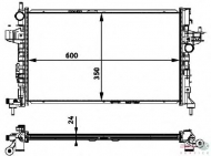 Теплообменник BEHR HELLA SERVICE 8MK 376 715-321