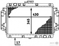Теплообменник BEHR HELLA SERVICE 8MK 376 716-021