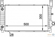 Теплообменник BEHR HELLA SERVICE 8MK 376 716-031