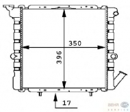Теплообменник BEHR HELLA SERVICE 8MK 376 716-051