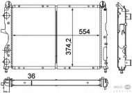 Теплообменник BEHR HELLA SERVICE 8MK 376 716-141