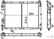 Теплообменник BEHR HELLA SERVICE 8MK 376 716-151
