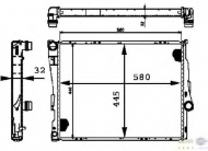 Теплообменник BEHR HELLA SERVICE 8MK 376 716-251