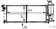 Теплообменник BEHR HELLA SERVICE 8MK 376 716-471
