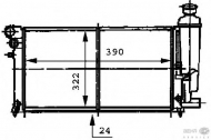 Теплообменник BEHR HELLA SERVICE 8MK 376 716-481
