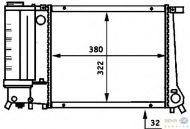 Теплообменник BEHR HELLA SERVICE 8MK 376 717-221
