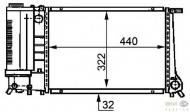 Теплообменник BEHR HELLA SERVICE 8MK 376 717-461