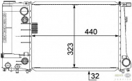Теплообменник BEHR HELLA SERVICE 8MK 376 717-471