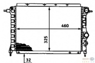 Теплообменник BEHR HELLA SERVICE 8MK 376 718-261