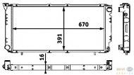 Теплообменник BEHR HELLA SERVICE 8MK 376 718-441