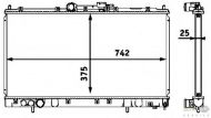 Теплообменник BEHR HELLA SERVICE 8MK 376 718-511