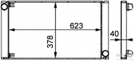 Теплообменник BEHR HELLA SERVICE 8MK 376 719-101