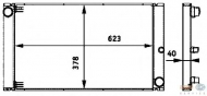 Теплообменник BEHR HELLA SERVICE 8MK 376 719-121