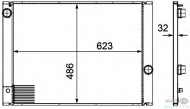 Теплообменник BEHR HELLA SERVICE 8MK 376 719-131