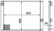 Теплообменник BEHR HELLA SERVICE 8MK 376 719-141