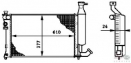 Теплообменник BEHR HELLA SERVICE 8MK 376 719-501
