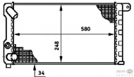 Теплообменник BEHR HELLA SERVICE 8MK 376 719-521