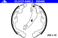 Комлект тормозных накладок ATE 03.0137-0466.2