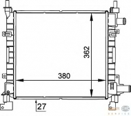 Теплообменник BEHR HELLA SERVICE 8MK 376 720-271