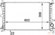 Теплообменник BEHR HELLA SERVICE 8MK 376 720-291