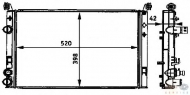 Теплообменник BEHR HELLA SERVICE 8MK 376 720-571