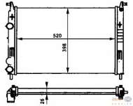 Теплообменник BEHR HELLA SERVICE 8MK 376 720-581