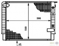 Теплообменник BEHR HELLA SERVICE 8MK 376 720-711