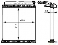 Теплообменник BEHR HELLA SERVICE 8MK 376 721-261