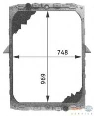 Теплообменник BEHR HELLA SERVICE 8MK 376 721-511