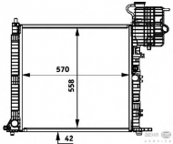 Теплообменник BEHR HELLA SERVICE 8MK 376 722-051